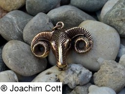 21232  Bronzeanhänger „Widderkopf“  13,20 €